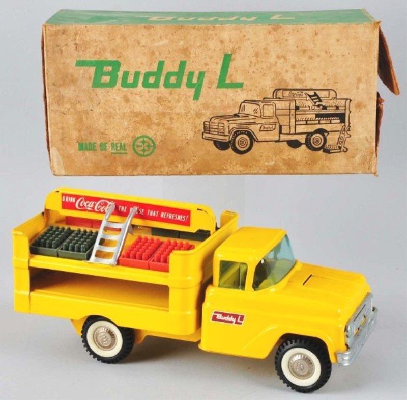 1960s - 70s Buddy L Coca-Cola Truck Toy with O/B