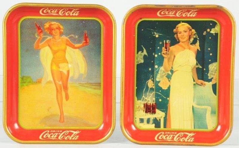 Coca-Cola Serving Trays.
