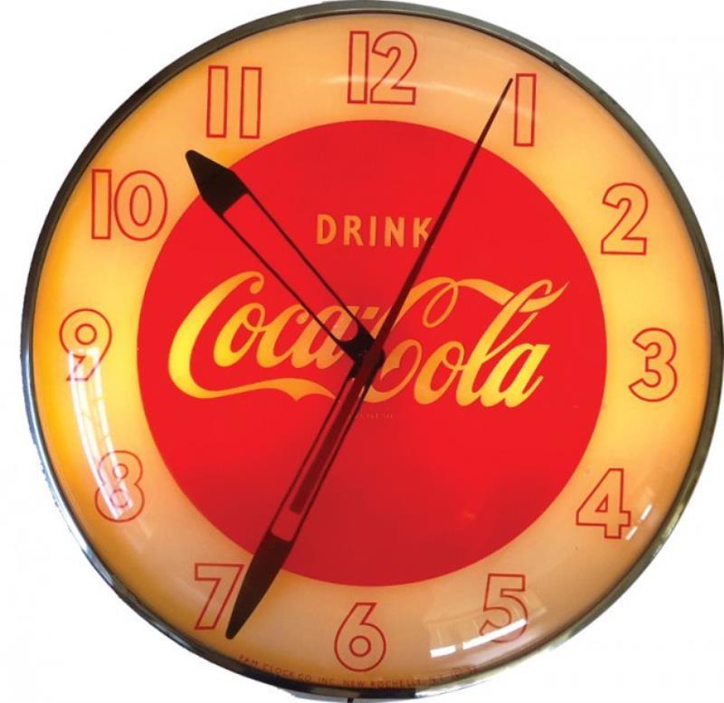 COCA-COLA CLOCK 1955
