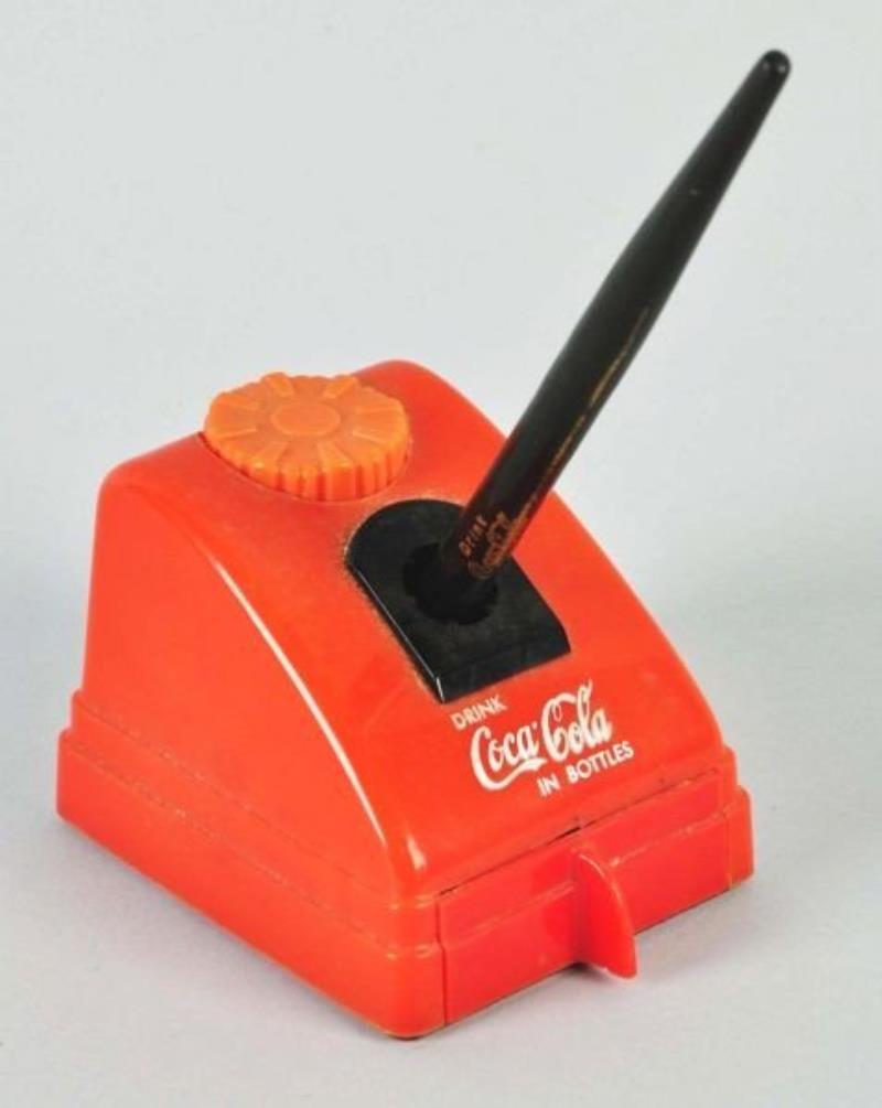 Plastic Coca-Cola Ink Well