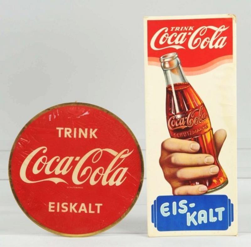 Coca-Cola 1930s & 1940s German Signs.