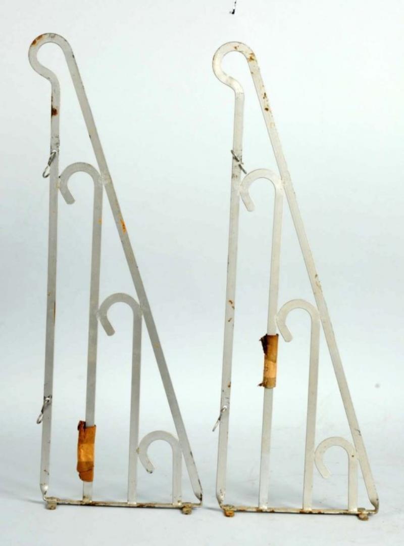 Pair of 1935 Coca-Cola Sign Brackets