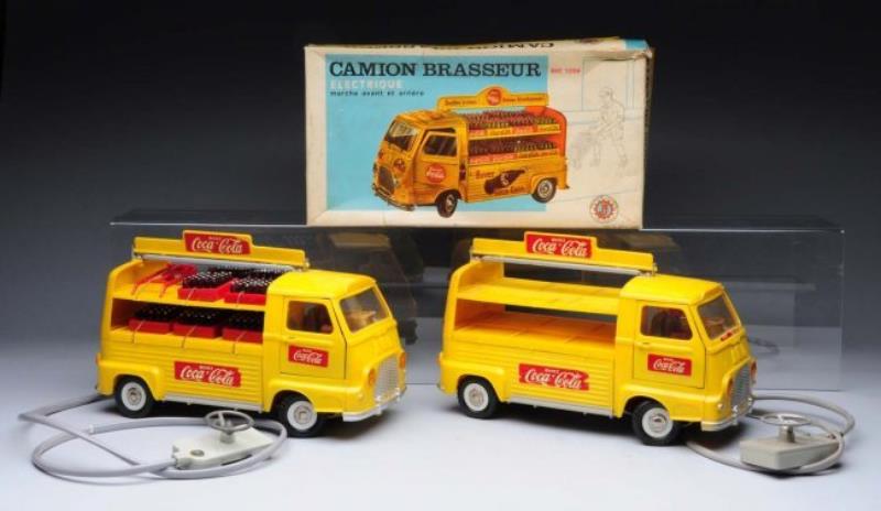 Coca-Cola Toy Trucks.