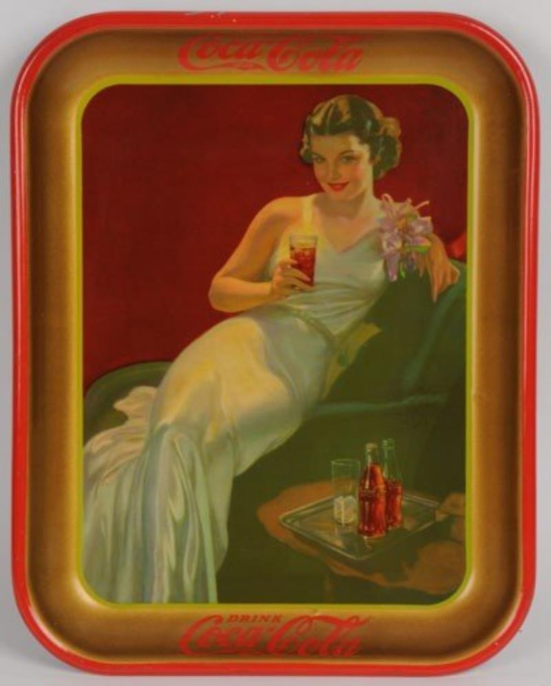 1936 COCA-COLA SERVING TRAY