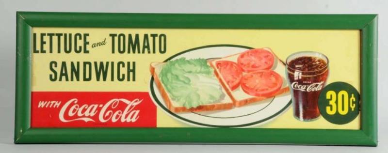 1950 Coca-Cola Menu Signs
