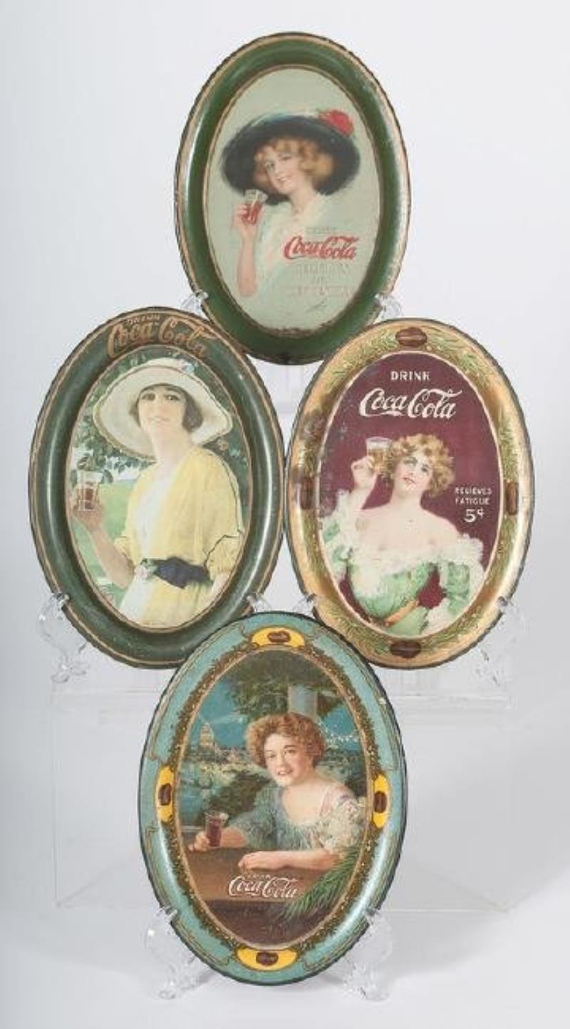 Coca-Cola Advertising Tip Trays