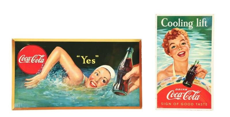 CARDBOARD COCA-COLA PIECES