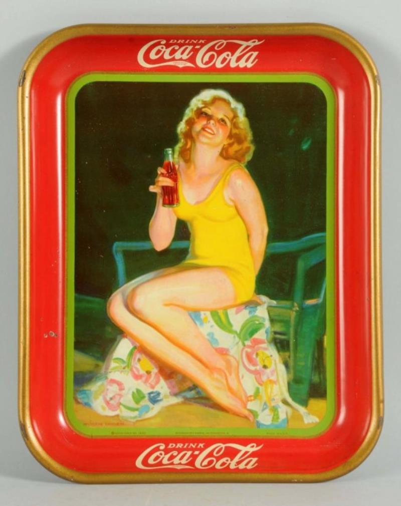 1932 Coca-Cola Serving Tray.