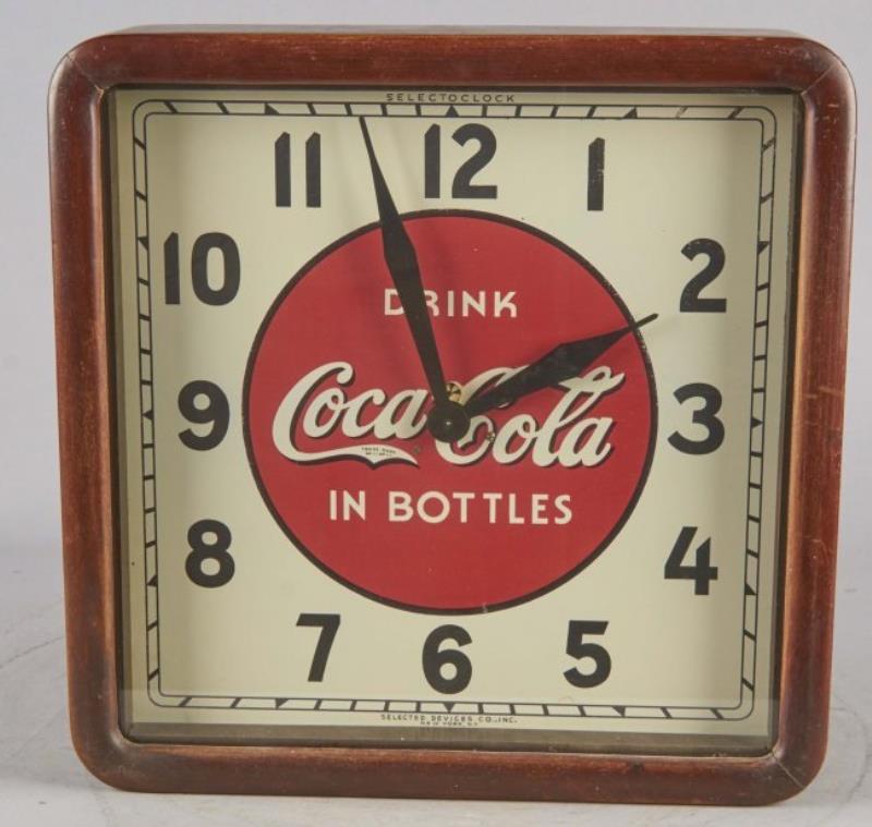 Electric Coca Cola Clock