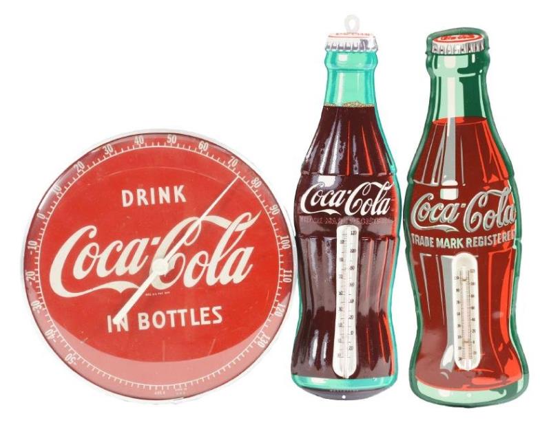 Coca-Cola Advertising Thermometers