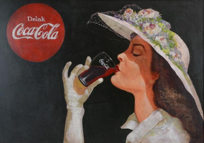 Illustration painting for Coca-Cola