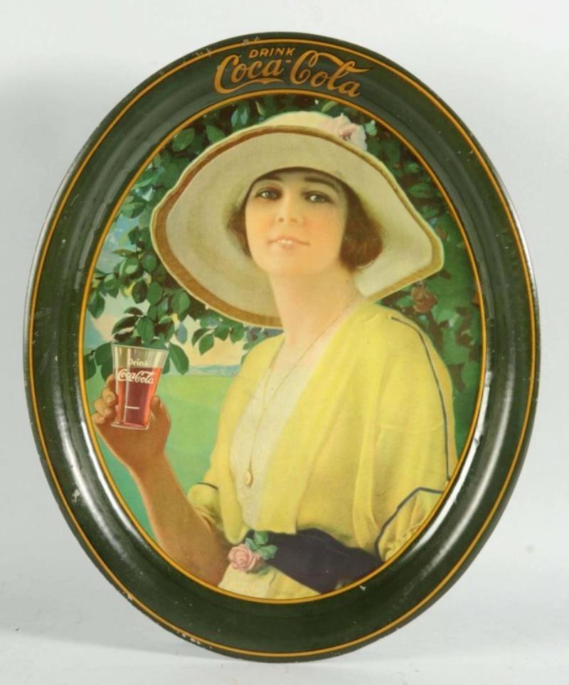 1920 CocaCola Large Oval Serving Tray Value & Price Guide