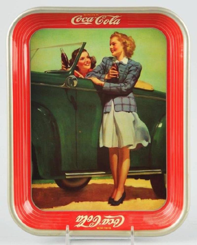 1942 Coca-Cola Serving Tray.