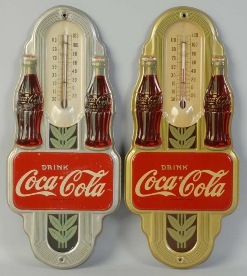 1941 Coca-Cola Thermometers.