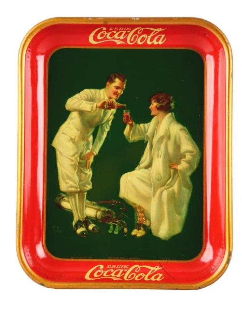1926 Coca-Cola Serving Tray.