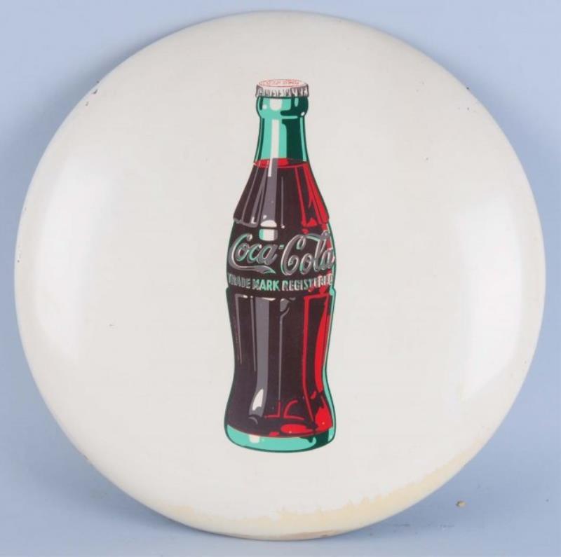 1949 Tin Coca-Cola Button