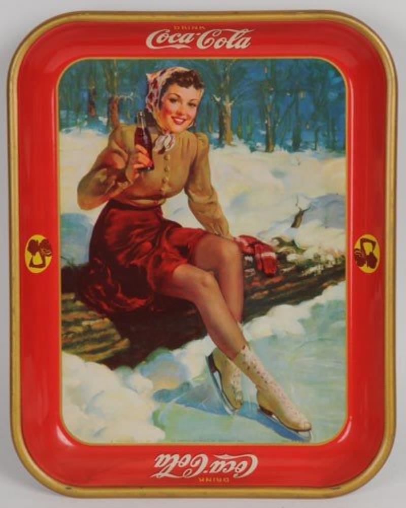 1941 COCA-COLA SERVING TRAY