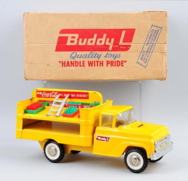 1950's Coca-Cola Buddy L Truck & Box