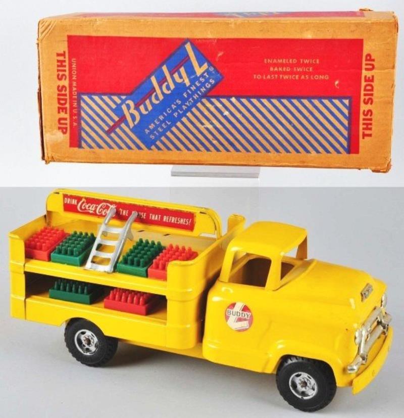1950s Buddy L Coca-Cola Truck Toy with O/B
