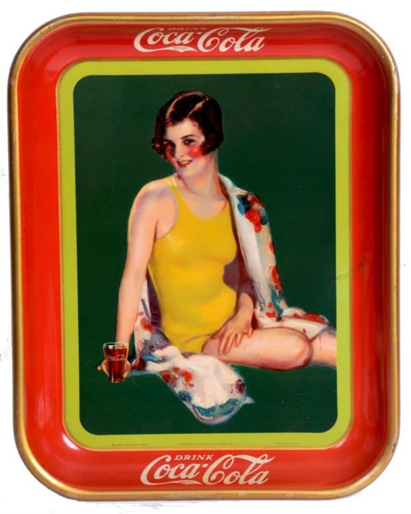 1929 COCA-COLA SERVING TRAY