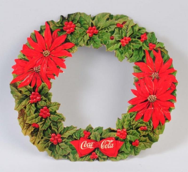 1910 Coca-Cola Cardboard Wreath