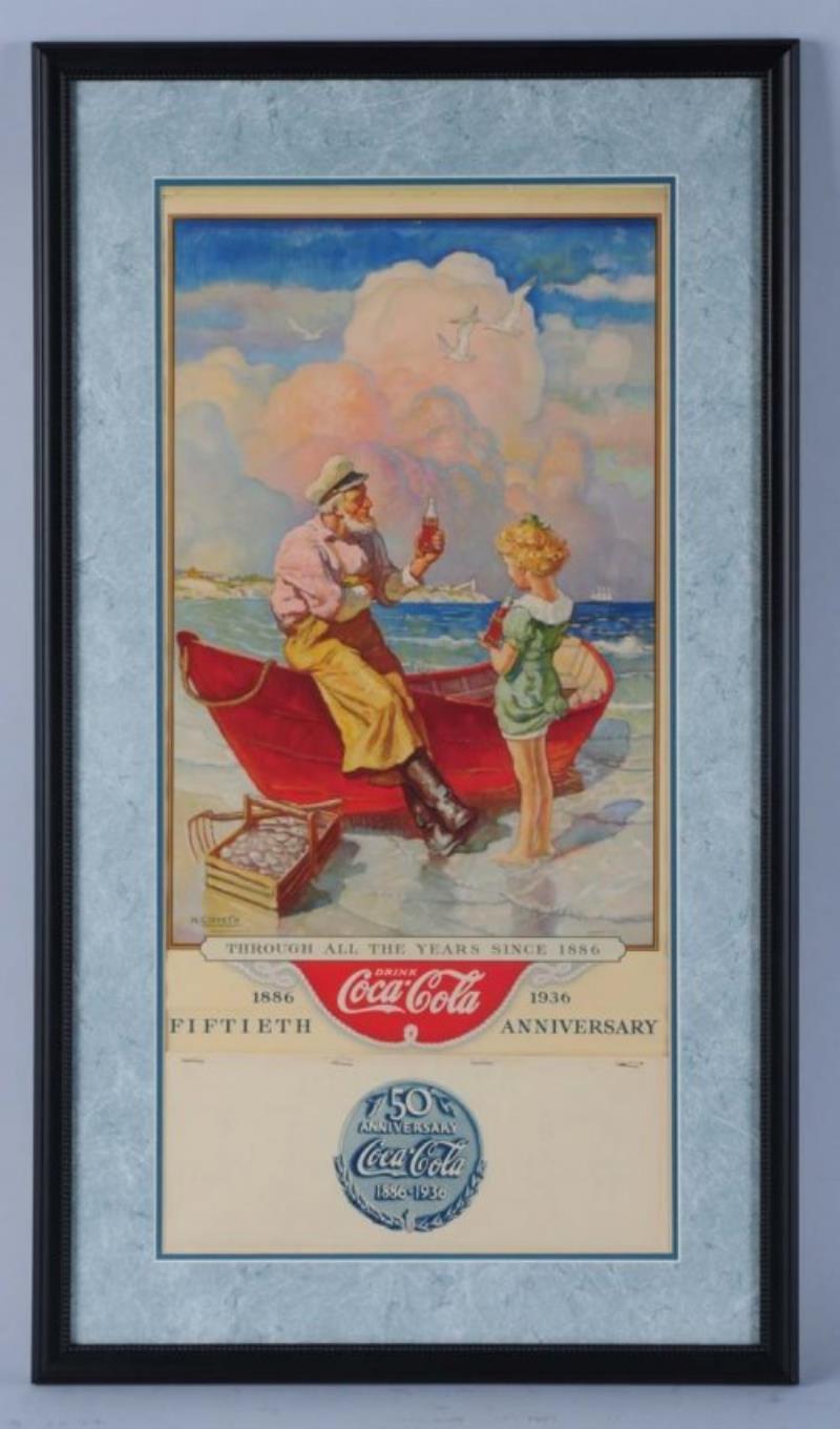 1936 Coca-Cola Calendar.