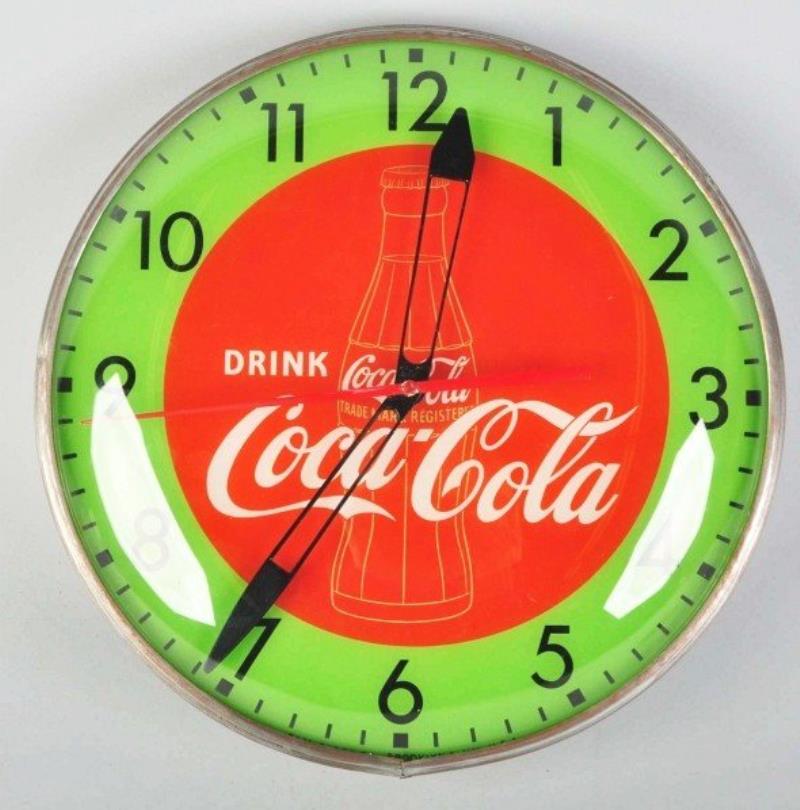 Coca-Cola Electric Light-Up Clock