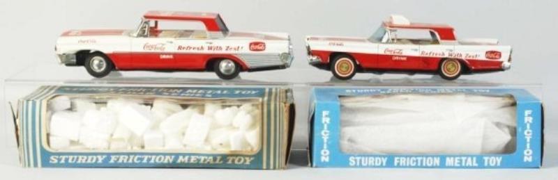1960's Coca-Cola Friction Cars