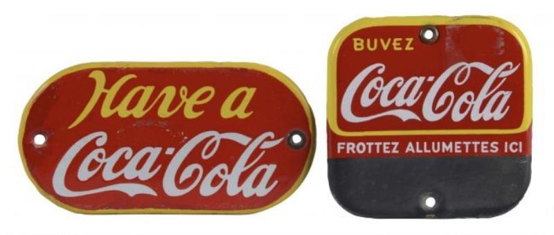 Coca Cola Door Push & Match Striker