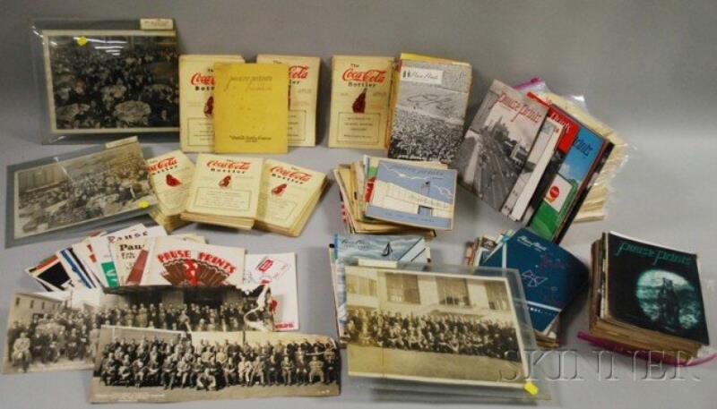 Two Sets of 1930s-1950s Coca-Cola Bottler's Public
