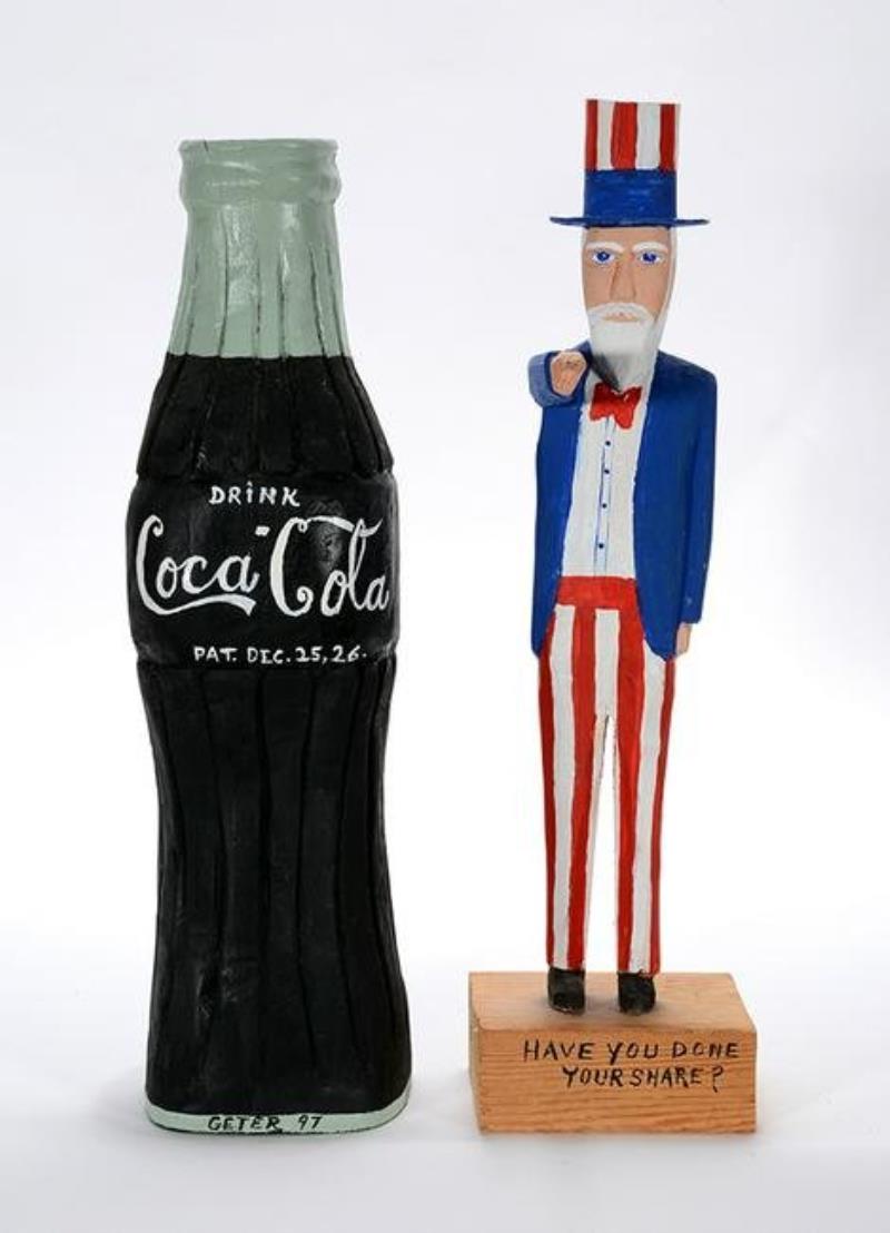 Preston Geter. Uncle Sam & Coca-Cola.