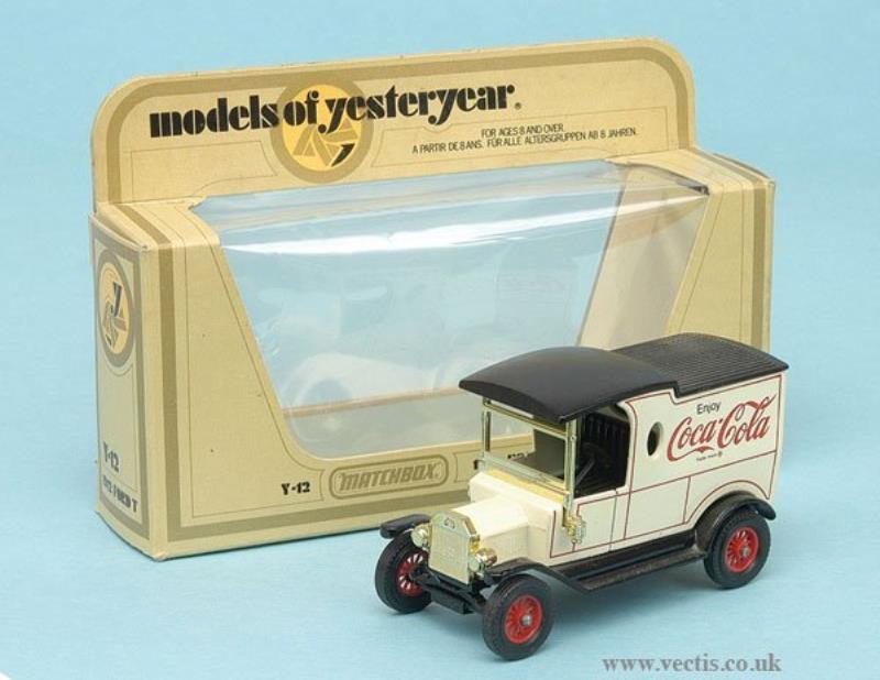 Matchbox MOY No.Y12 Ford Model T Van "Coca Cola"