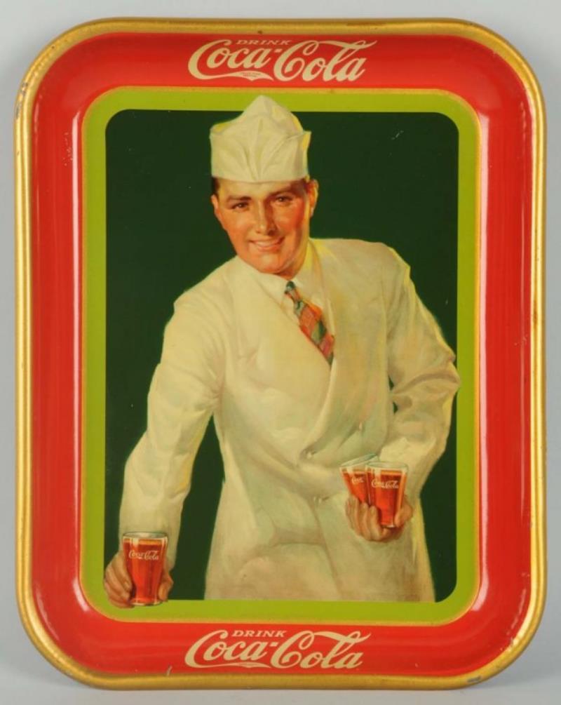 1927 Coca-Cola Serving Tray.