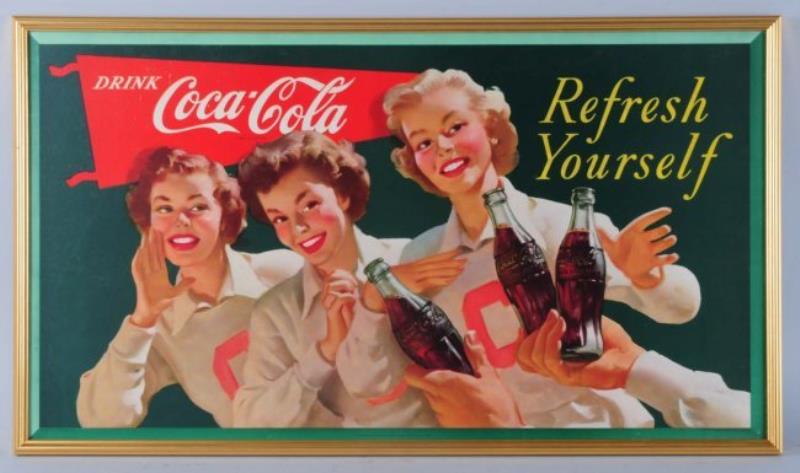 1953 Small Coca-Cola Poster.