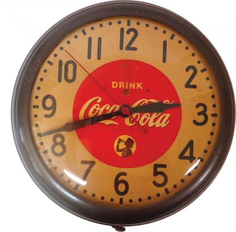 COCA-COLA CLOCK 1939