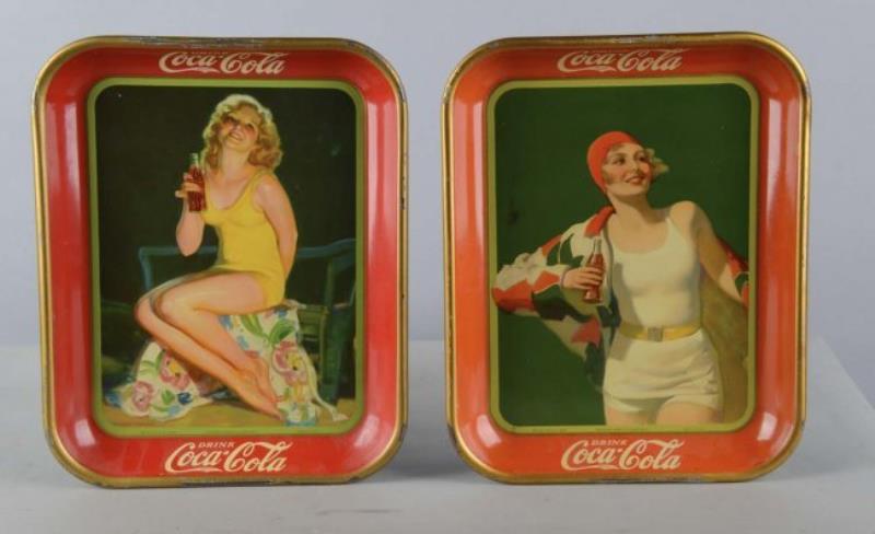 Coca Cola Tin Serving Trays