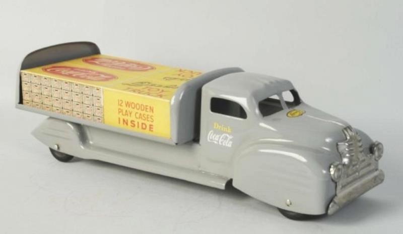 Reproduction Coca-Cola Lincoln Truck & Box.