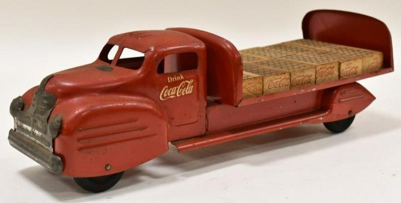 Original Lincoln Toys Coca-Cola Delivery Truck
