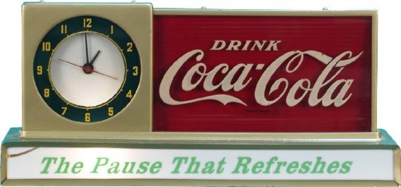 Electric Countertop Drink Coca Cola Light-Up Displa