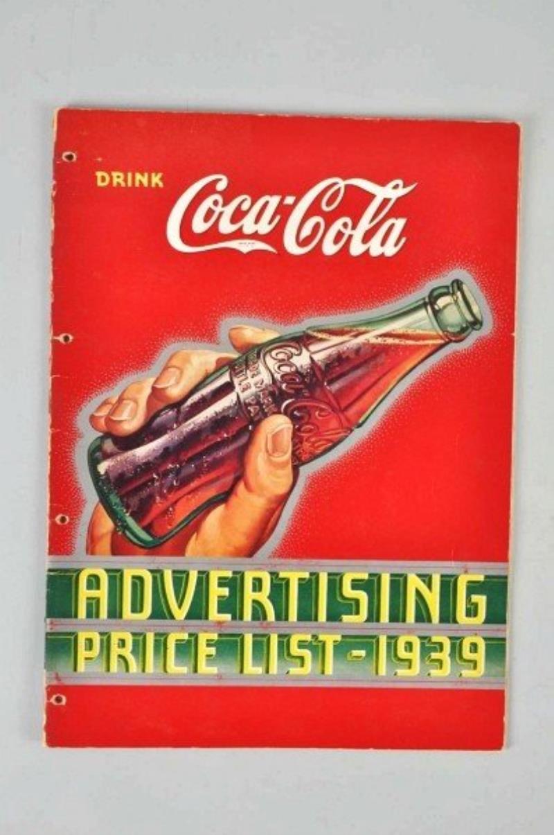 Coca-Cola Advertising Price List Book