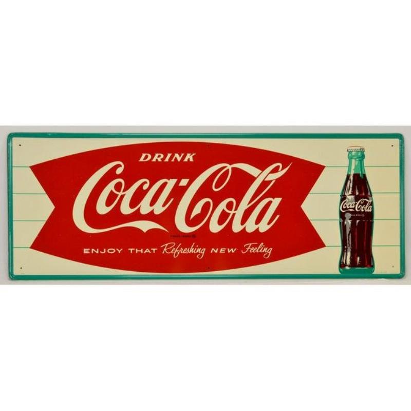 Coca-Cola Fishtail Flange Sign Value & Price Guide