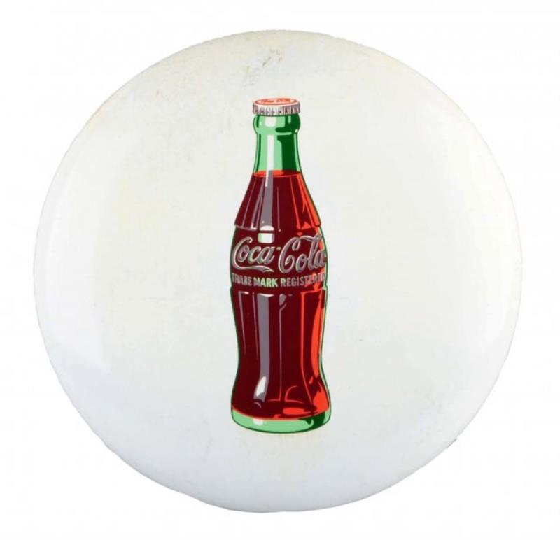 1950's Coca - Cola Porcelain Button