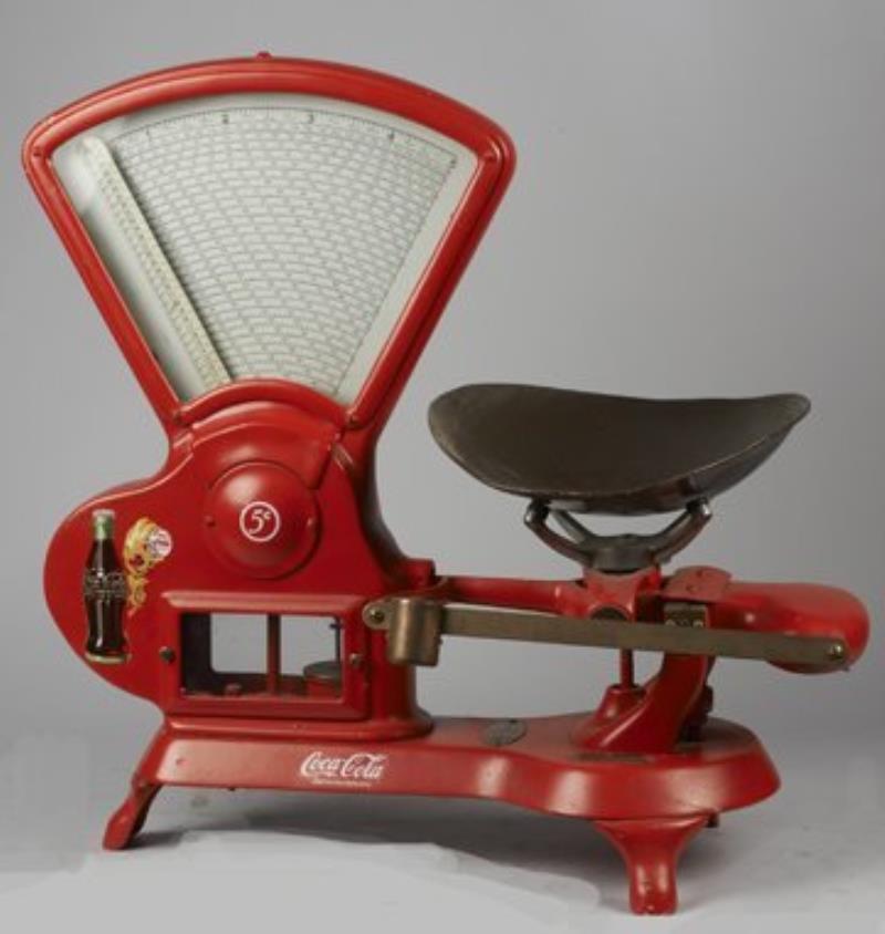 Coca Cola Countertop Fan Scale Model 724B