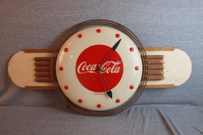 CocaCola Telechron Advertising Clock Value & Price Guide