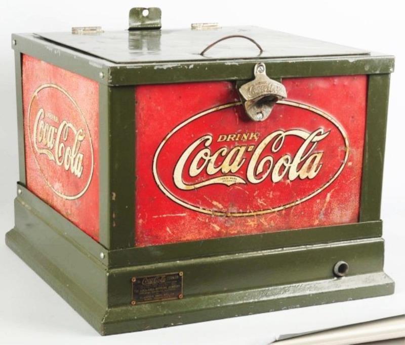 Coca-Cola Single Case Glascock Countertop Cooler.