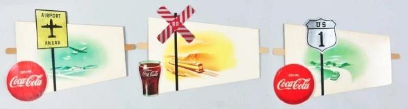 1954 Coca-Cola Anywhere Anytime Back Bar Display.