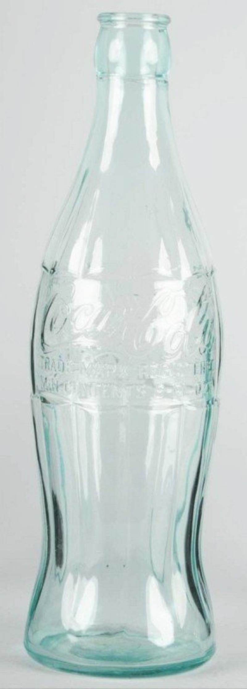 Glass Coca-Cola Display Bottle