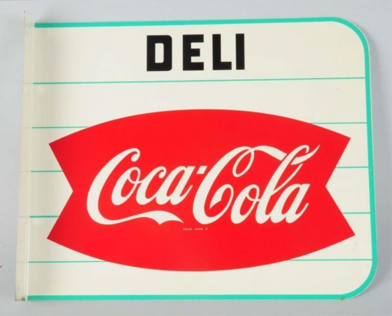 1960s Coca-Cola Flange Sign.