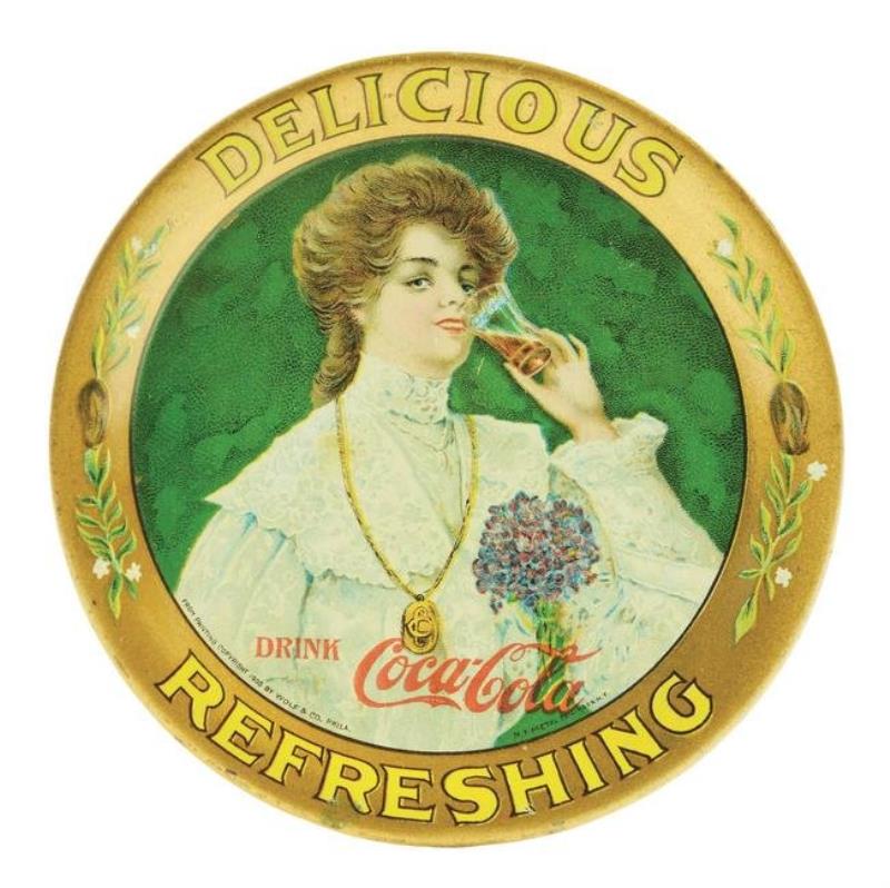 1906 Coca-Cola Change Tray.