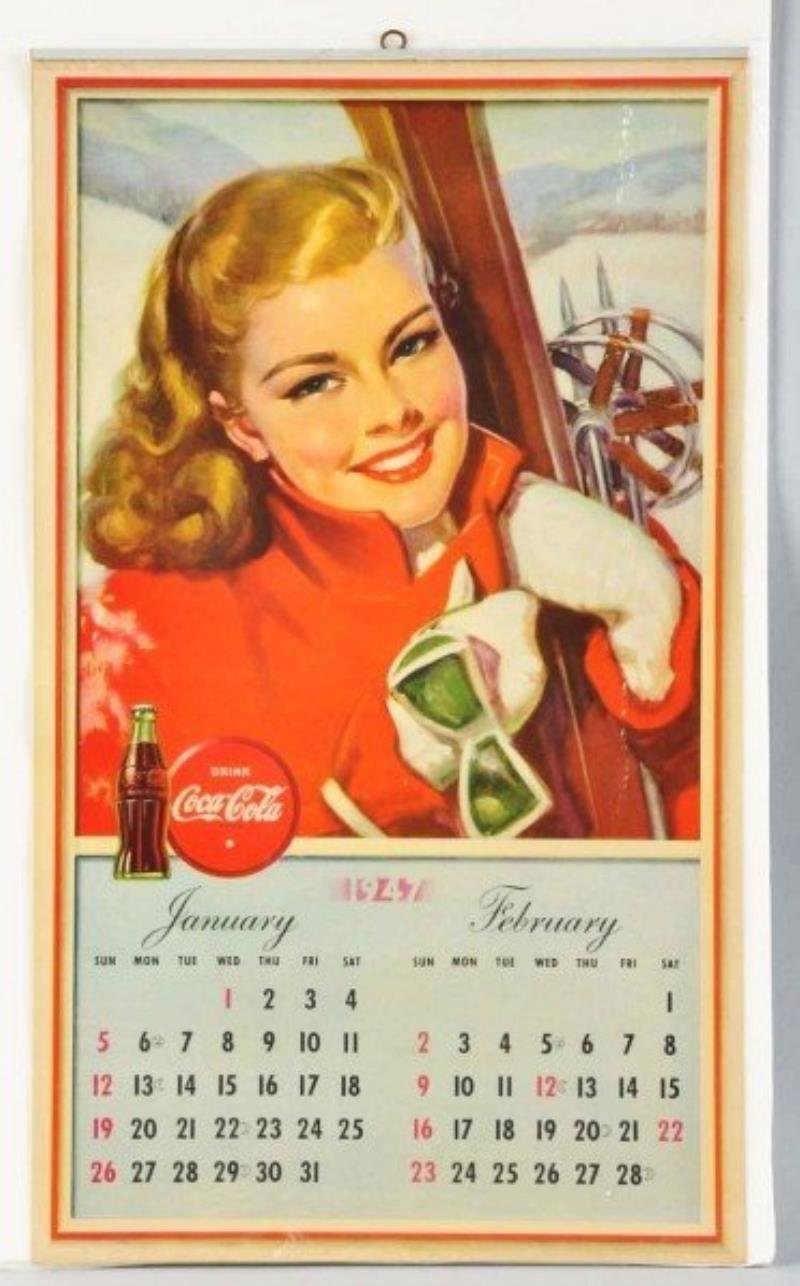 1947 Coca-Cola Calendar.